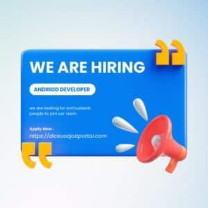 Android Developer – Sunnyvale, CA