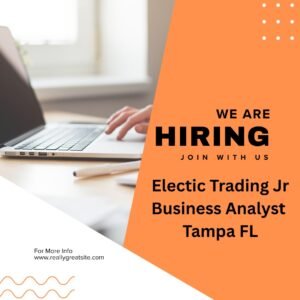 Electronic Trading – Junior Business Analyst