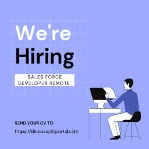 Senior Salesforce Developer Remote w2