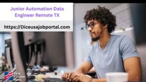 Junior Automation Data Engineer Job in Dallas, TX