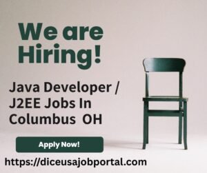 Java/J2EE DeveloperColumbus, OH