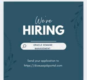 Oracle Demand Management Cloud Loc Remote NJ