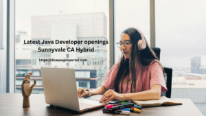 Latest Java Developer openings Sunnyvale