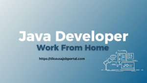 Java Developer Work from Home (C2C)͏