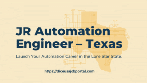 JR Automation Engineer Jobs in Texas
