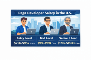 Pega developer Salary in usa