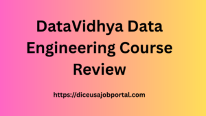 DataVidhya Data Engineering Course Review