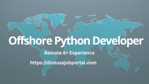 Offshore Python developer​ Remote