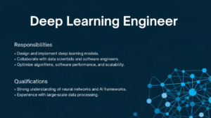 deep learning engineer job description