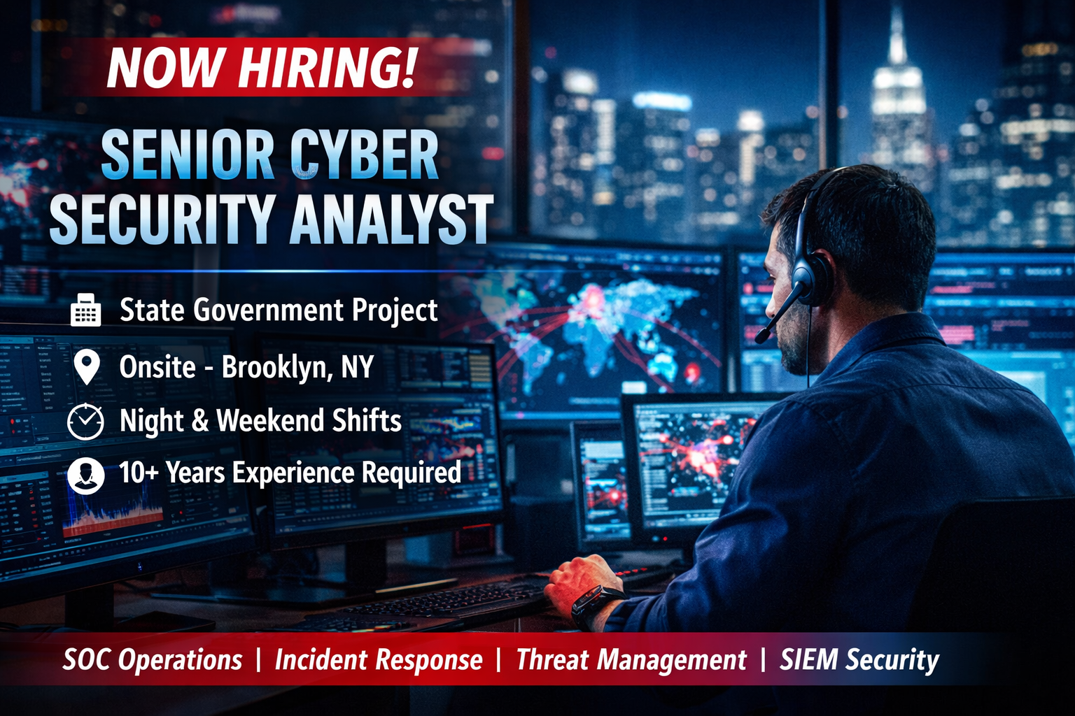 Cyber Security Analyst Jobs Brooklyn, NY - Dice usa job portal