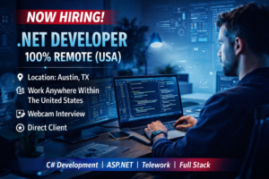 .NET Developer Jobs Austin TX Remote