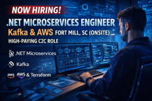 .NET Microservices Engineer Fort Mill SC