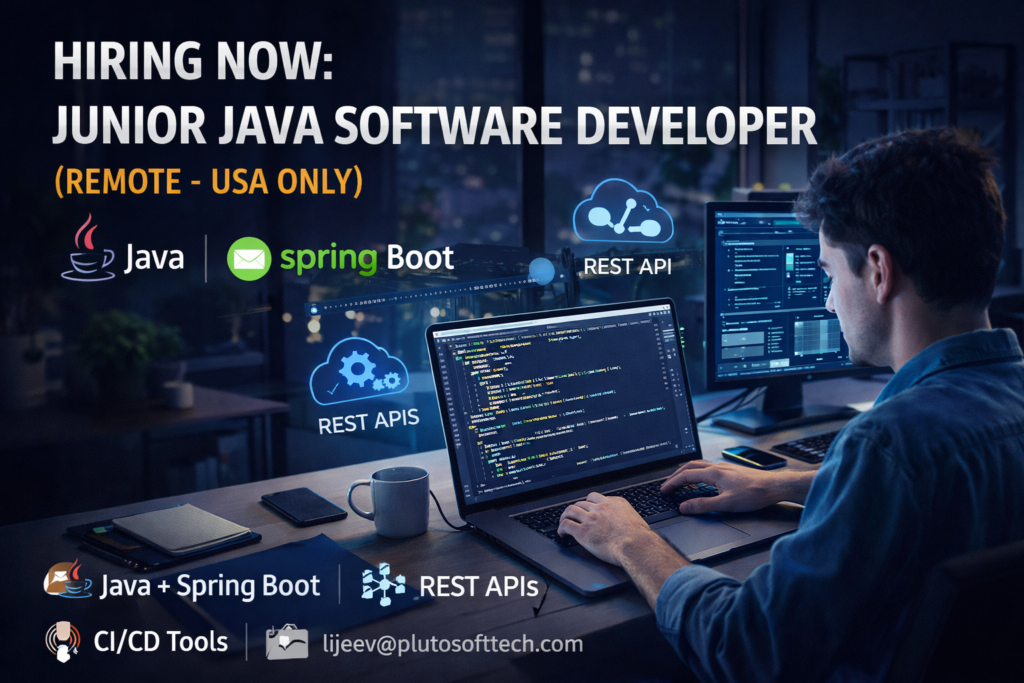 Junior Java Software Developer Jobs Remote - Dice usa job portal