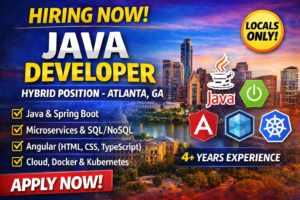 Java Developer Jobs in Atlanta GA