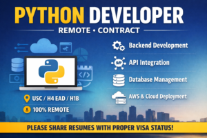 Python Developer Ohio Remote