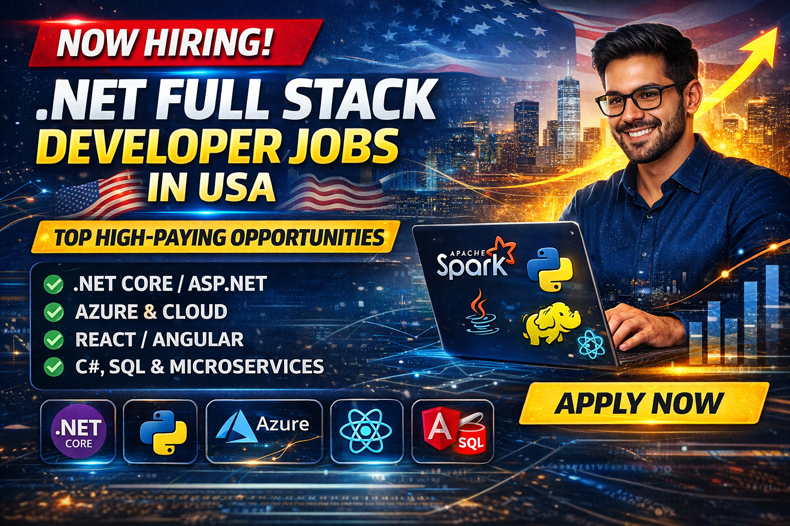Stack Testing Jobs .NET Full Stack Developer Jobs in California - Dice usa job portal