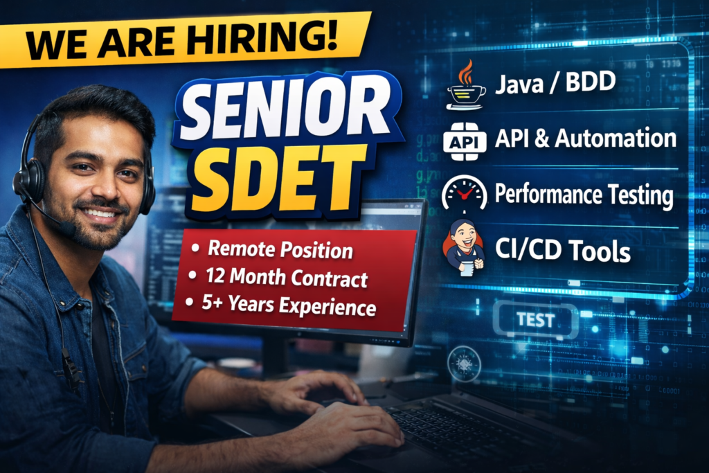 SDET-Software Development Engineer in Test jobs Remote - Dice usa job ...