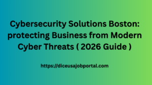 Cybersecurity Solutions Boston