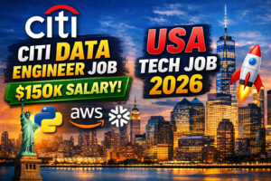 Citi Data Engineer Job in Jersey City