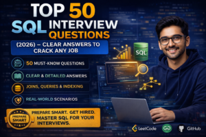 Top 50 SQL Interview Questions