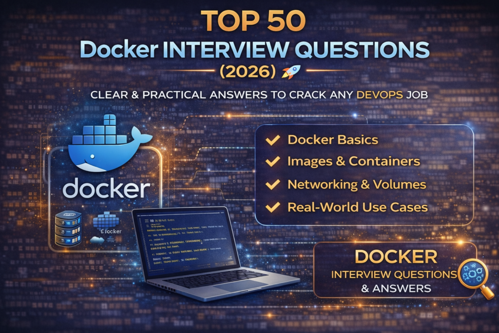 Top 50 Docker Interview Questions 2026 – Clear Answers for Beginners ...