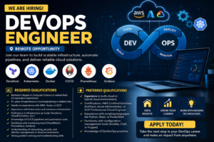 Remote DevOps Engineer Jobs with 5+ years experience Remote DevOps Engineer Jobs with 5+ years experience