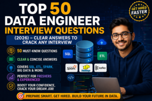 Top 50 Data Engineer Interview Questions (2026)
