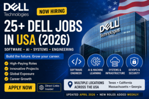 25+ Dell Technologies Jobs in USA (2026)