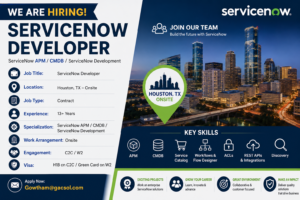 ServiceNow Developer Houston
