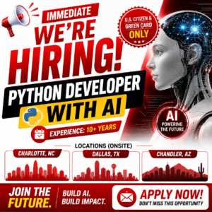 Python Developer with AI