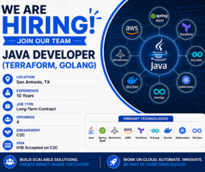 Java Developer Contract Jobs Texas